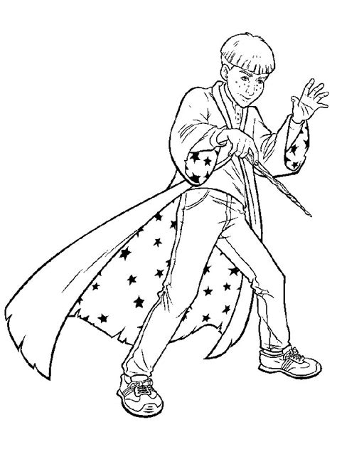 harry potter coloring pages coloringpagescom