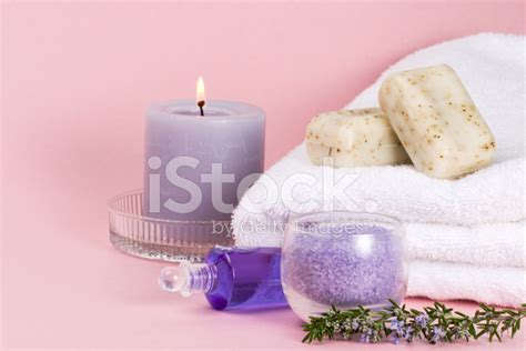 rosemary spa set stock photo royalty  freeimages