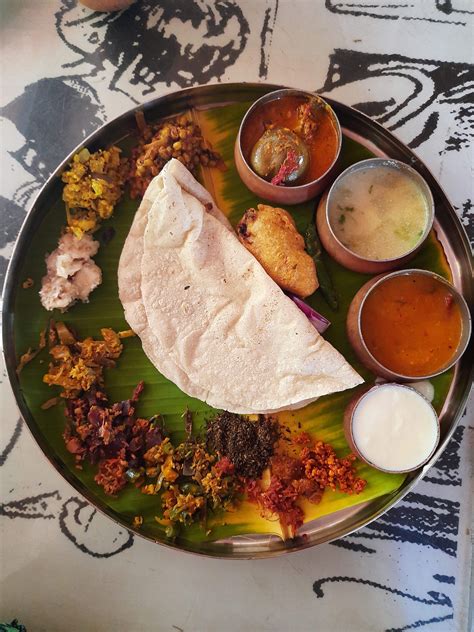 delicious north karnataka special thali   iconic restaurant