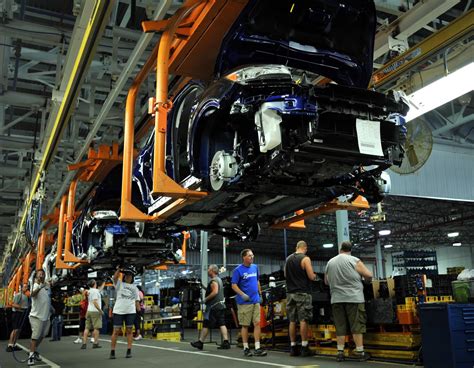 ford celebrates  anniversary   moving assembly  myautoworldcom