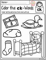 Blends Ck Worksheets Contains sketch template