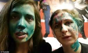 Pussy Riot Members Assaulted By Gang Who Threw Paint On Them Daily