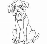 Boxer Coloring Dog Pages Hungry Color Thin Drawing Colouring Dogs Printable Drawings Getdrawings Place Designlooter Line sketch template