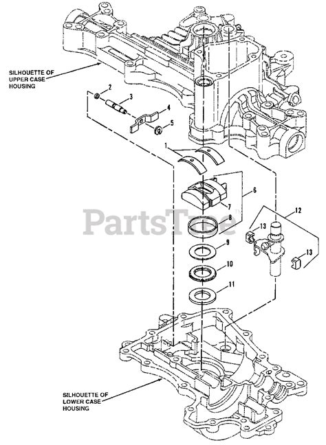 tuff torq  tuff torq hydrostatic transaxle range shift assembly parts lookup  diagrams