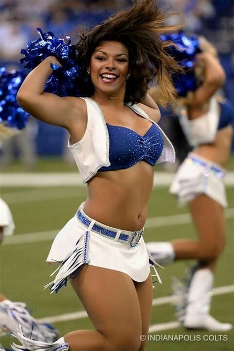 Indianapolis Colts Sexy Cheerleaders Cheerleading Outfits Hot