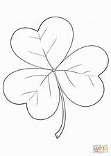 Shamrock Coloring Irish Pages Drawing Ireland Printable St Color Line Patrick Kids Supercoloring Getdrawings Clover Choose Board Perspective sketch template
