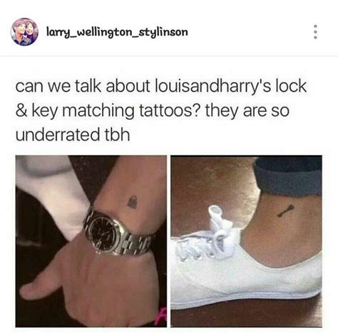 Pin By Tay 1d4life On Larry Stylinson Larry Tattoos