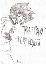 Creepypasta Coloring Pages Toby Ticci Masky Template sketch template