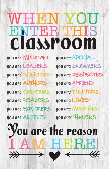 classroom rules posters poster template