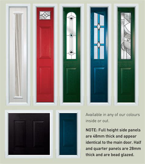 side panels  composite doors  greenest door   greenest company