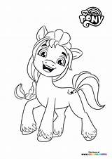 Izzy Moonbow Apps Posing Bridlewood Equestria Hasbro sketch template
