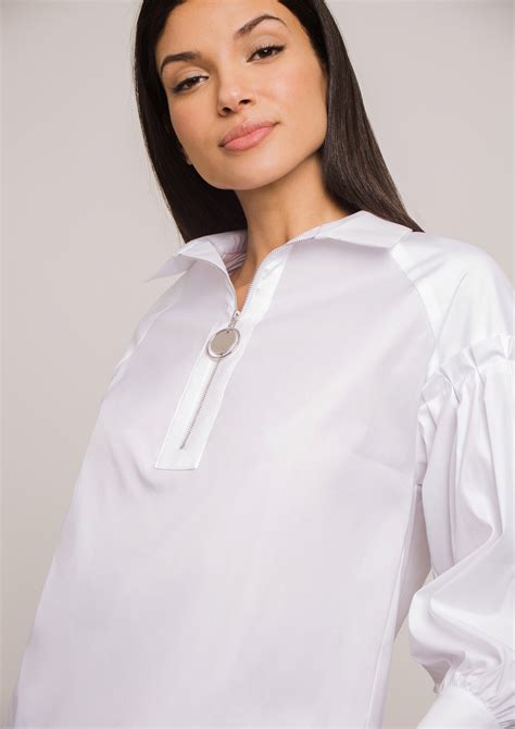 blusa blanca popelin