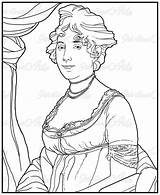 Madison Coloring Pages Eleanor Roosevelt James Dolley Color Getcolorings Printable Lady First sketch template