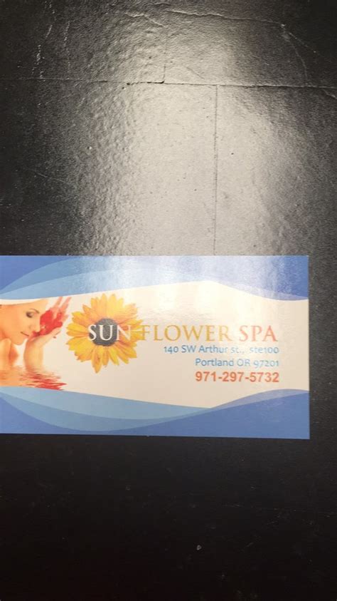 sunflower spa asian massage portland updated march