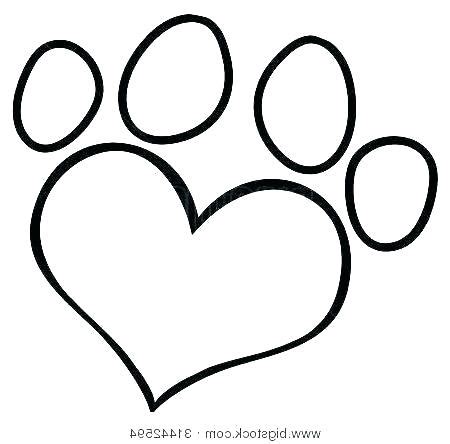 paw print drawing    clipartmag