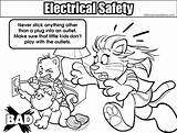 Electricity Coloring Pages Safety Electrical Kids Save Colouring Drawing Color Outlets Resolution Power Getdrawings Elementary Getcolorings Printable Medium sketch template