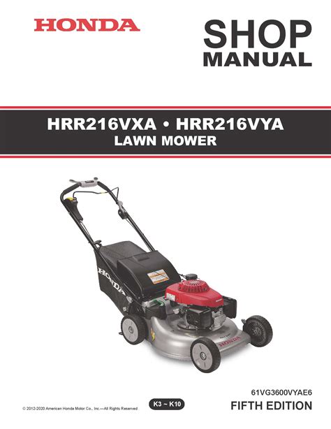 honda lawn mower owners manual hrrvka reviewmotorsco