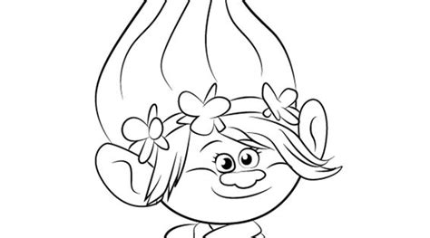 draw princess poppy  trolls drawingtutorialscom