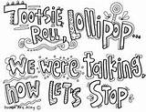 Tootsie Classroomdoodles sketch template