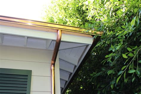 seamless copper rain gutters  los angeles los angeles    gutter systems