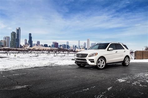 panoramic mercedes m class photos in the windy city