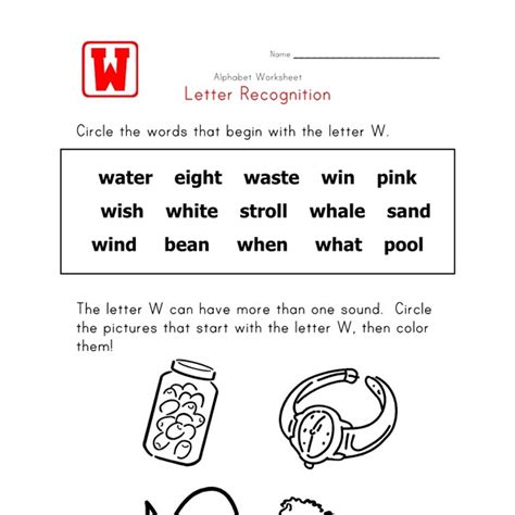 letter  words alphabet recognition page  kids network