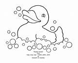 Coloring Duck Pages Rubber Printable Kids Ducky Soap Feet Drawing Ducks Color Washes Jesus Print Baby Adult Dulemba Christmas Duckie sketch template