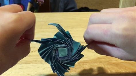 origami flasher  demo  greenart youtube
