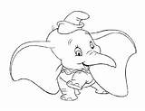 Coloring Pages Dumbo Disney Baby Elephant Beast Ferocious Maggie Movie Kids Printable Colouring Para Ridiculed Ears Stars Them Who Big sketch template