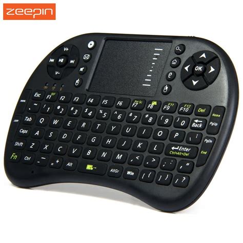 original ukb  rf ghz mini wireless keyboard  touchpad handheld keyboard  pc android