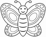 Farfalla Colorare Borboletas Pages Coloriage Vlinder Sorridente Kleurend Glimlachend Sheets Moth sketch template