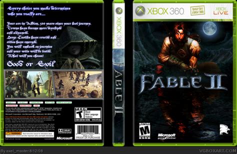 fable  xbox  box art cover  axelmaster