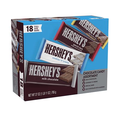 hersheys chocolate candy bar variety pack  ct  oz walmartcom