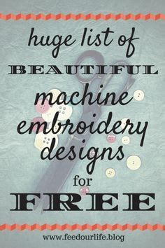 list    find thousands   embroidery designs machine