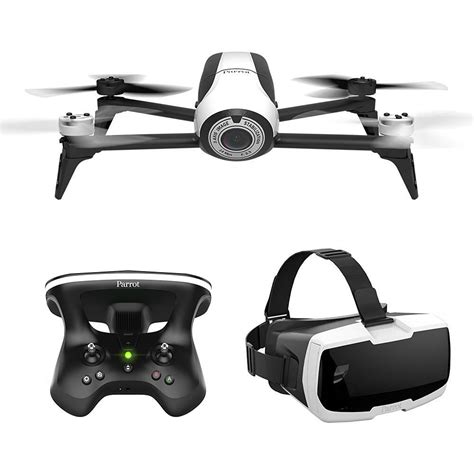 parrot bebop  review fpv goggles sky controller  full package