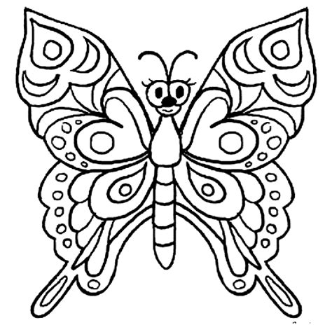 butterfly colouring  sheets clip art library