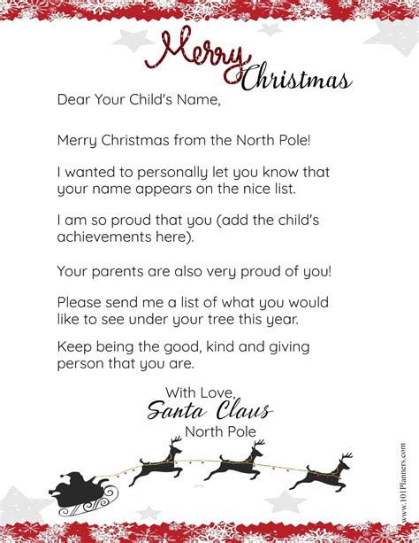 letter  santa  printable   child writes  letter  santa