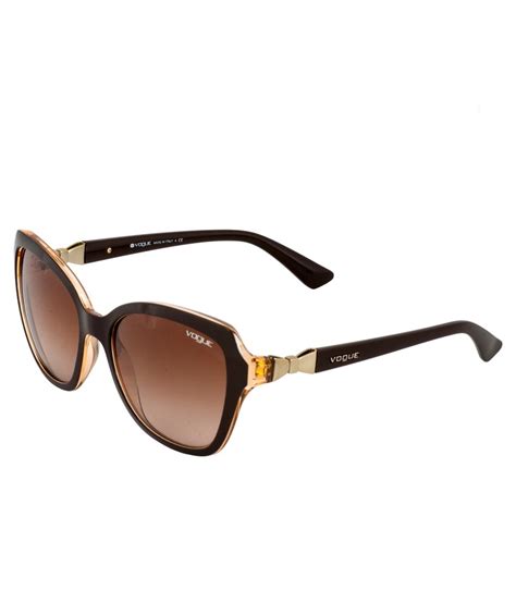 vogue brown bug eye sunglasses for women buy vogue brown bug eye