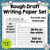 rough draft paper worksheets teaching resources tpt