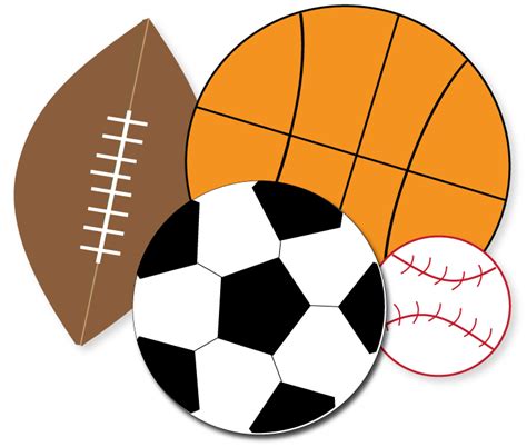 sports clipart  parties crafts school projects websites  blogs