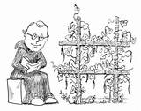 Mendel Gregor Pea Peas Experiments Genetics His Heredity Monk Genes Punnett Describe Topic Regeln sketch template