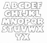 Coloring Letters Stencil Pages Stencils Letter Printable Color Alphabet Bold Templates Font Abc Coloringpages sketch template
