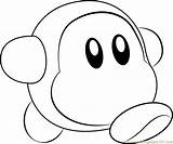 Waddle Dee Printable Coloringpages101 sketch template
