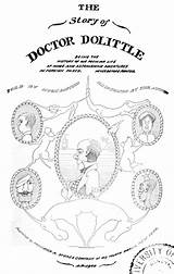 Dolittle Doctor Story Book Censoring Illustrated Frontispiece Hugh Lofting 1920 Prejudices Remove Children Its sketch template