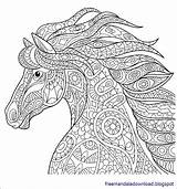 Mandala Pferde Ausmalbilder Pferd Malvorlagen sketch template