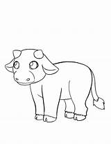 Cow Coloring Pages Kids Printable Toddler Books Online Comments sketch template