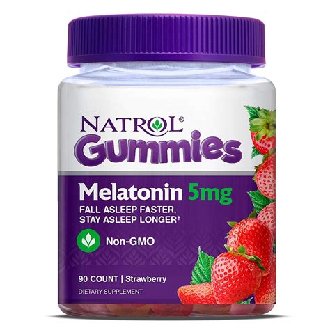 Natrol Melatonin 5mg Gummy 90 Count