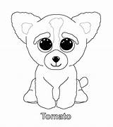 Coloring Boo Beanie sketch template