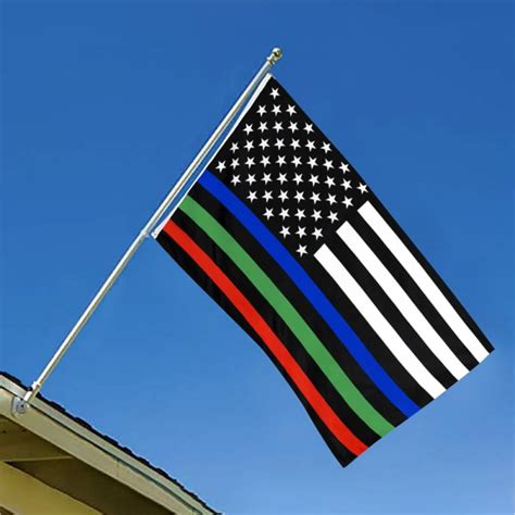 american flag  blue green  red stripes  flag
