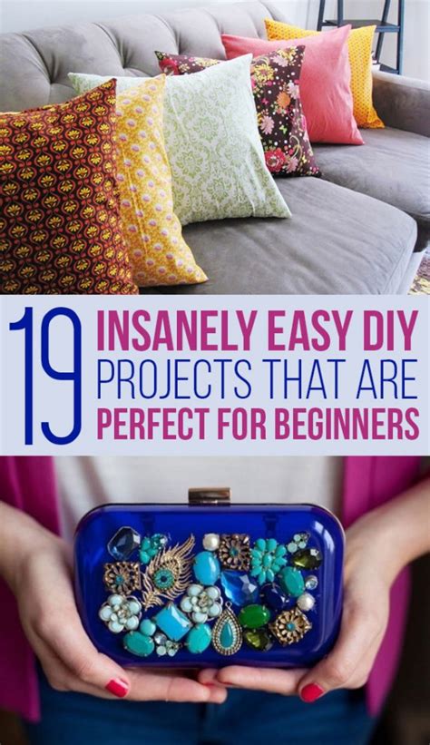 insanely easy diy projects   perfect  beginners
